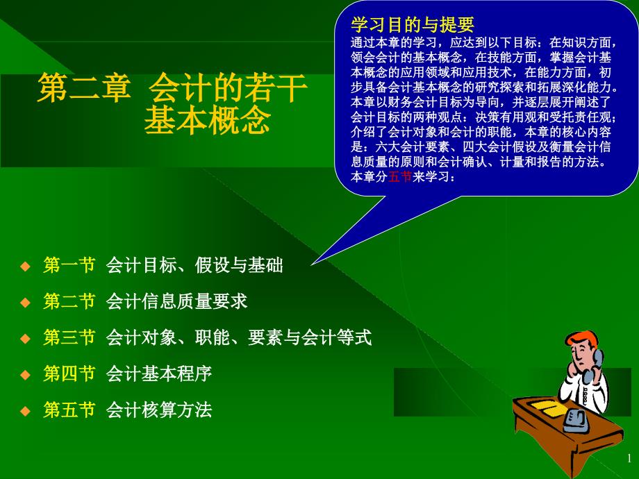 第二章会计的若干基本概念_第1页