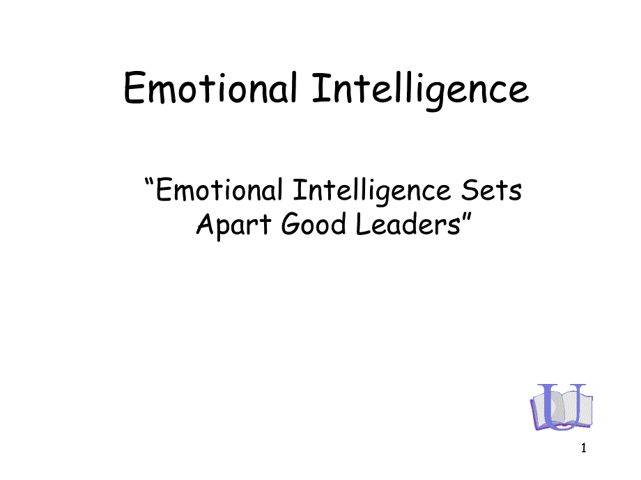 EmotionalIntelligenceP教学讲解课件_第1页