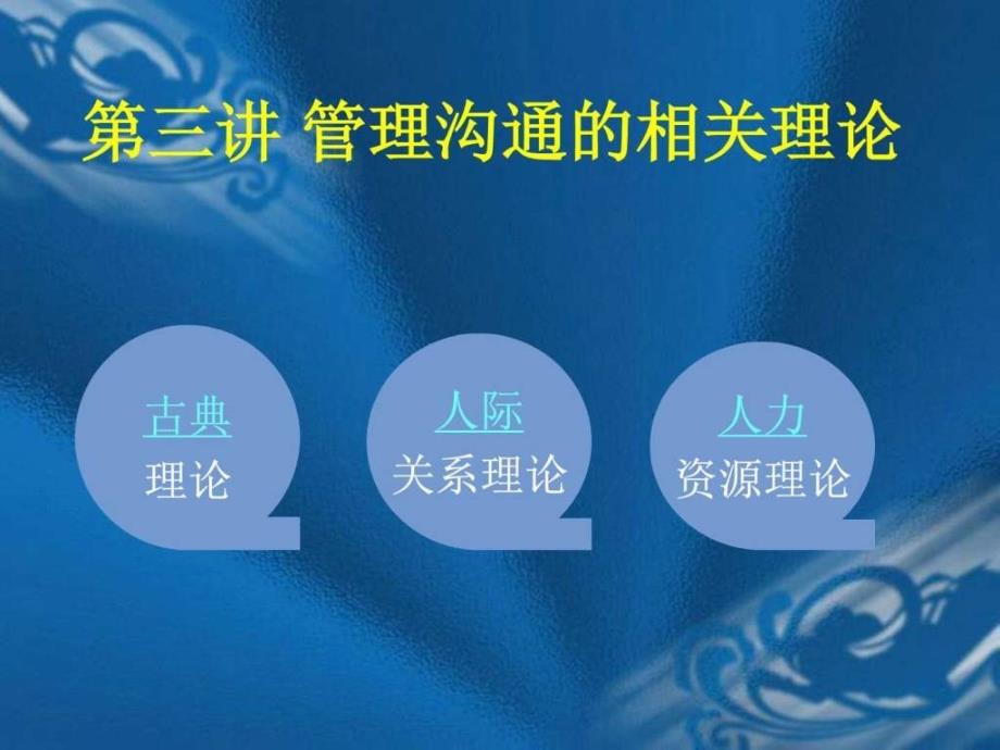 03第三章管理沟通的相关理论13-课件_第1页