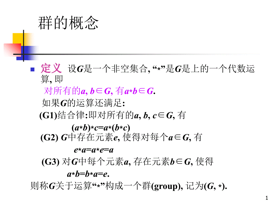 密码学基础群(循环群,生成元)_第1页